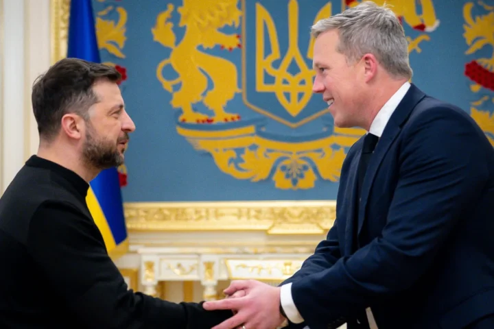 Зеленский и Дрисколл