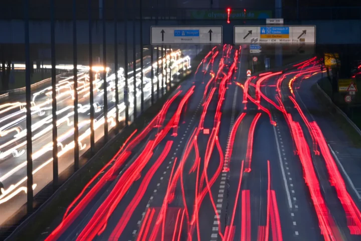 Дорожное движение в Мюнхене