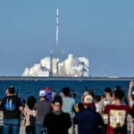 Ракета Blue Origin на старте