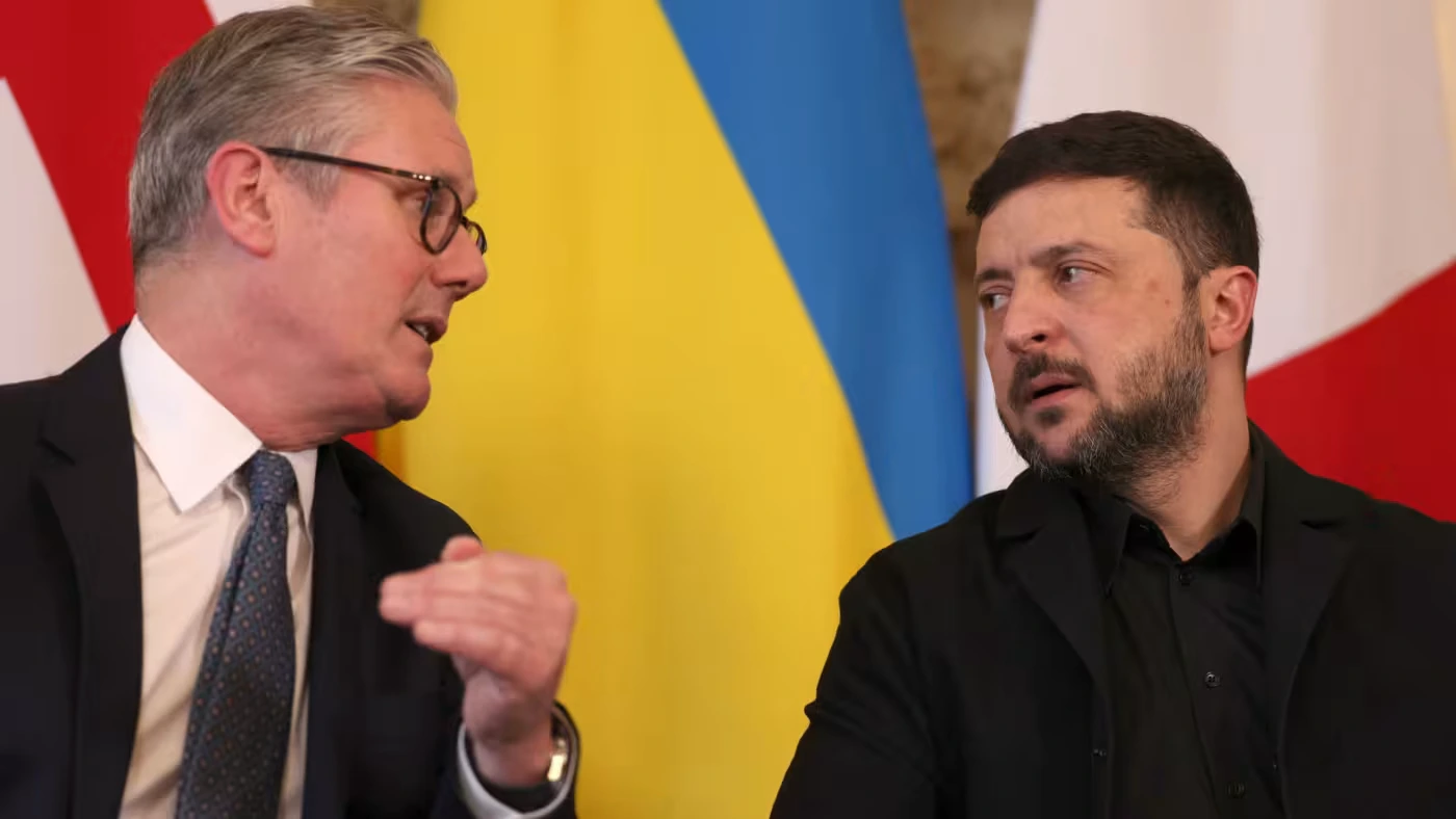 Стармер и Зеленский