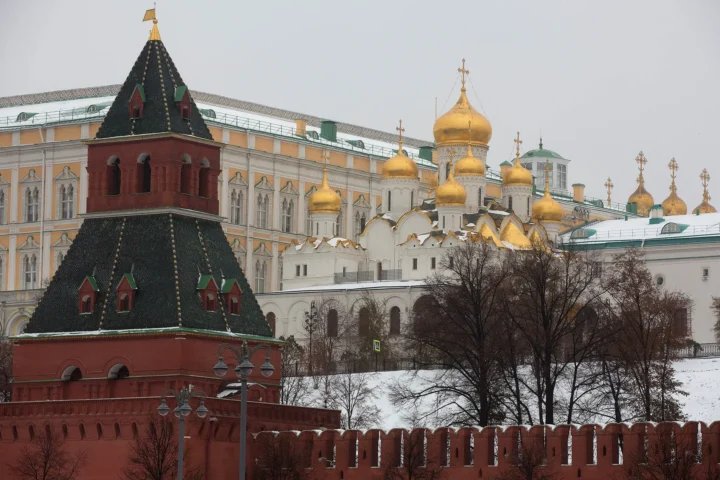 Golden church domes