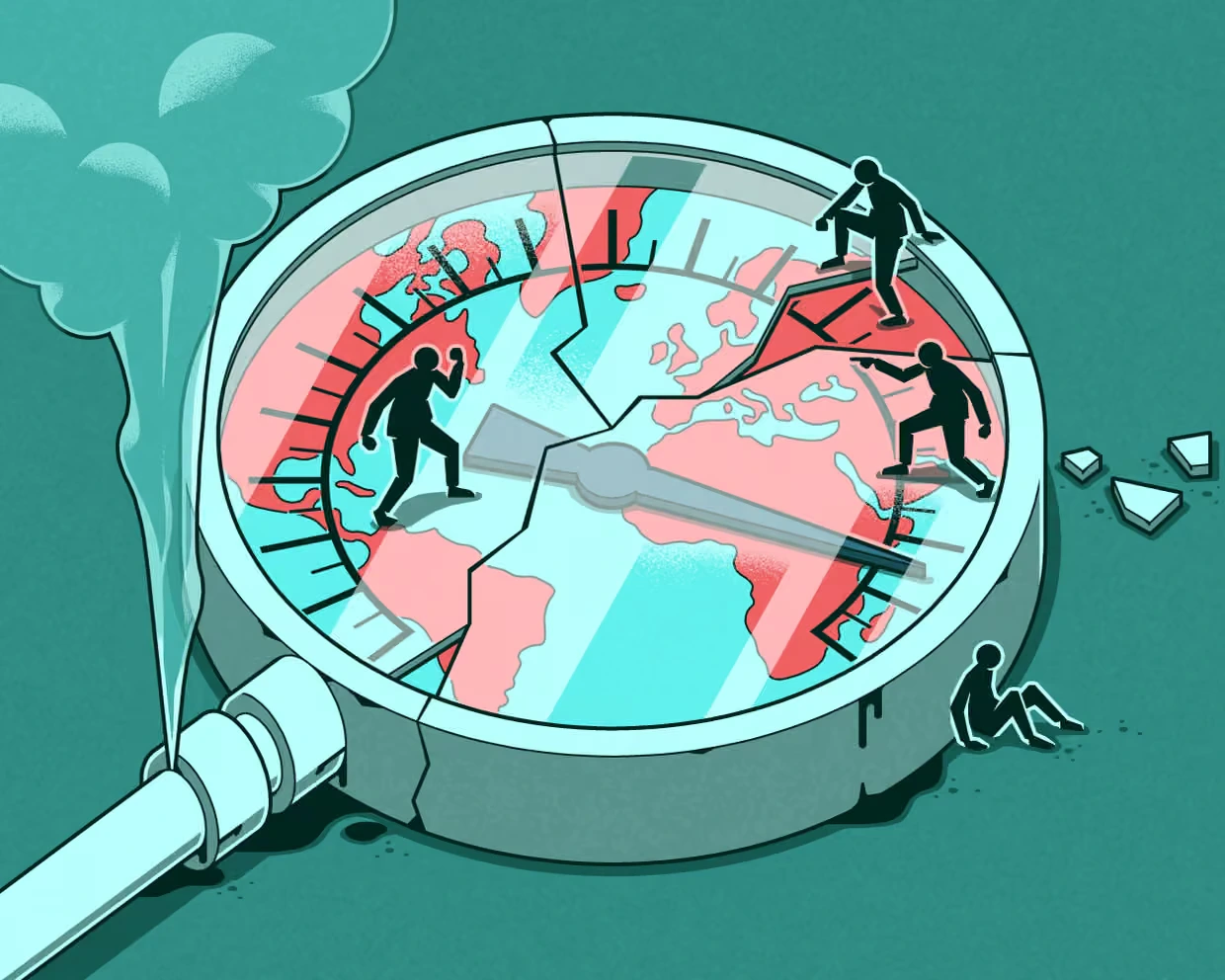 компас сломан