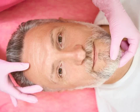 мужчина с бородой