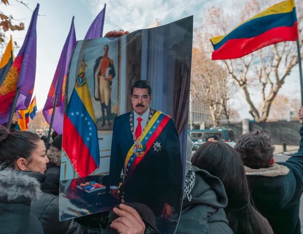 Протест против ареста Николаса Мадуро